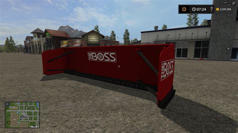 fs17 skid steer box plow|FS17 Box plow v2.0 Mod for Farming Simulator 17 .